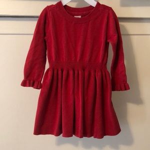 New Baby Gap red ruffle dress